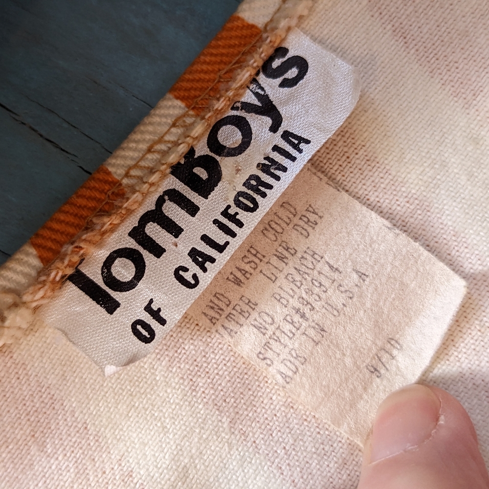 Vintage Tom boys of California vest. - Picture 7 of 10